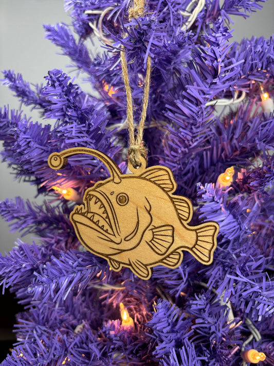 Angler Fish Christmas Ornament – Deep Sea Holiday Decor