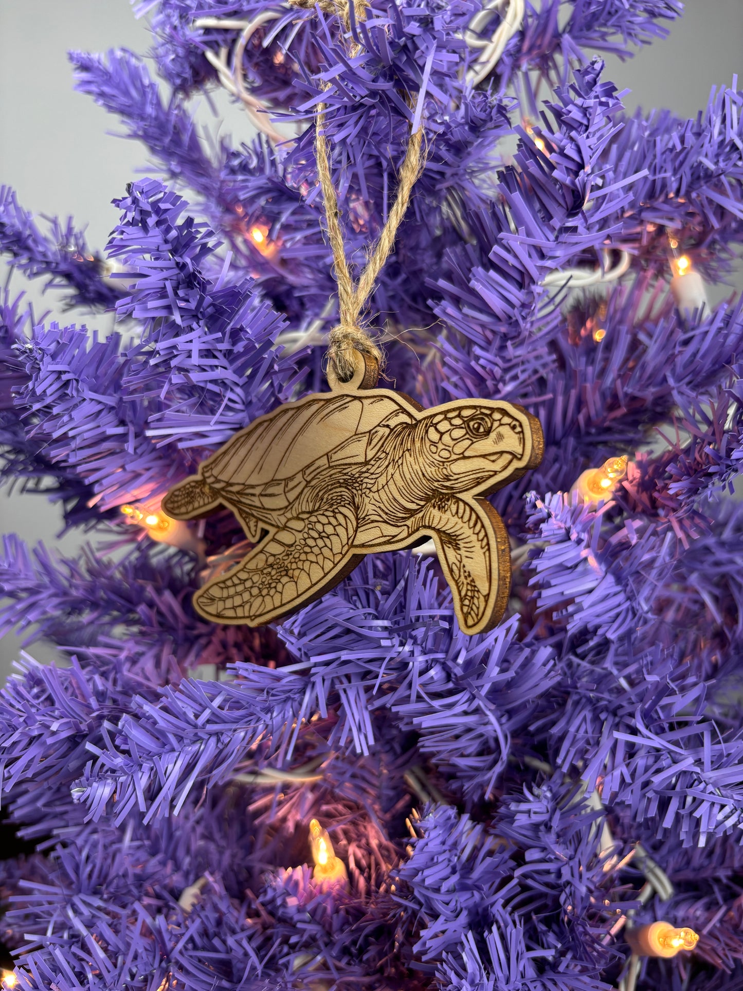 Sea Turtle Christmas Ornament