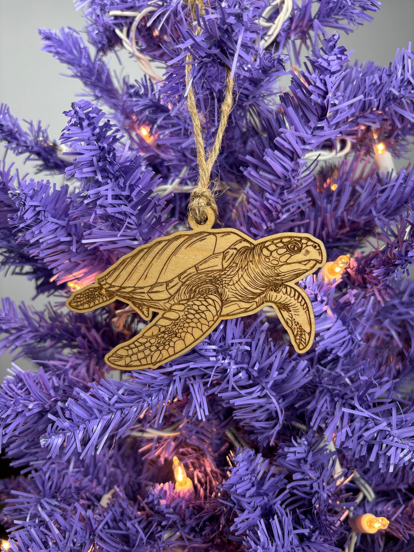 Sea Turtle Christmas Ornament