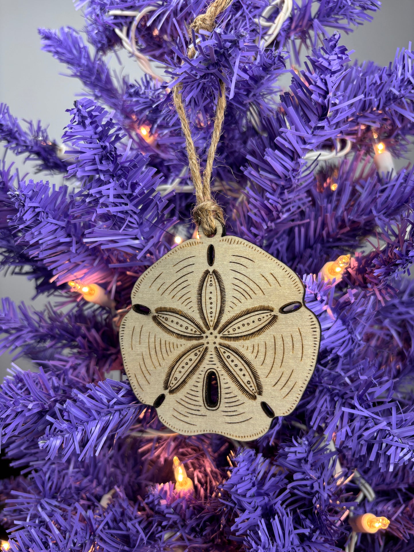 Sand Dollar Christmas Ornament