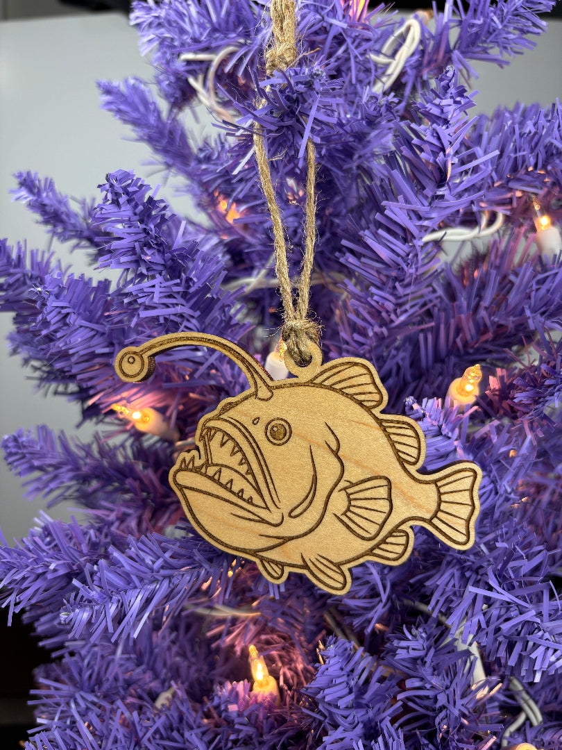 Angler Fish Christmas Ornament – Deep Sea Holiday Decor