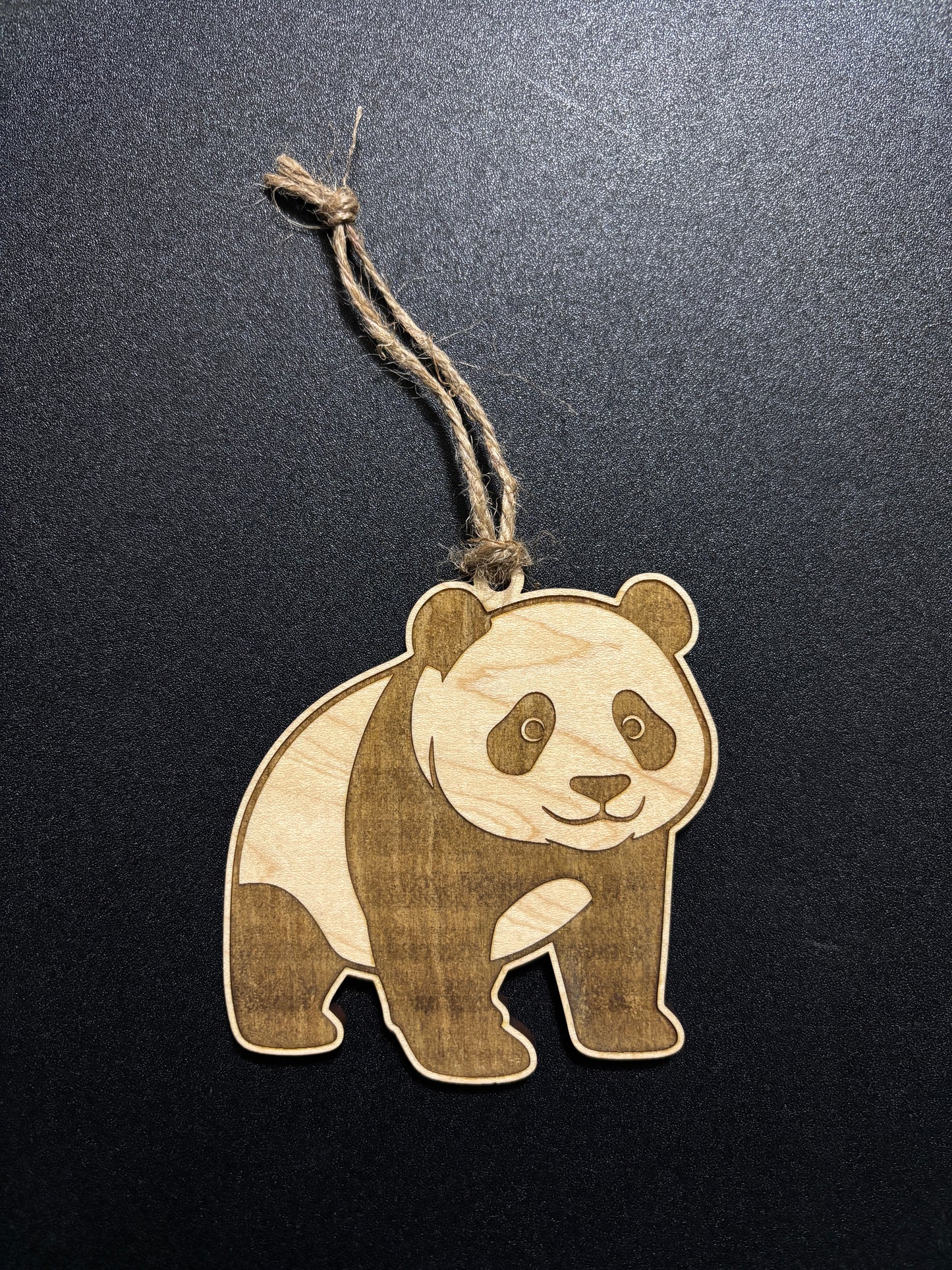 Panda Bear Ornament – Laser Cut
